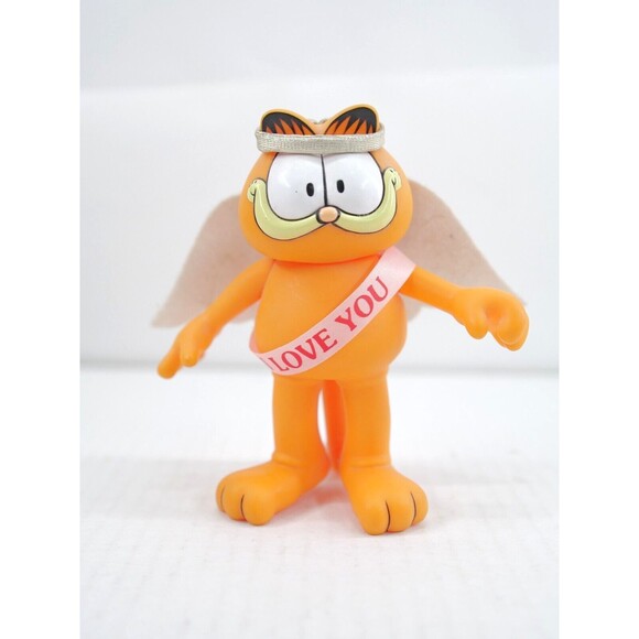 Vintage Playmates 1978 1981 Garfield 6” Posable‎ Vinyl Figure RARE